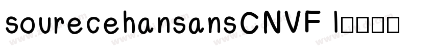 sourecehansansCNVF l字体转换